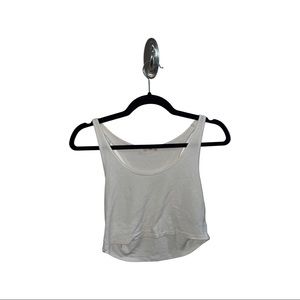 White Loose-Fitting Aritzia Tank Top